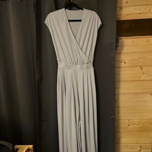 HALARA Light Gray Women's Jumpsuit